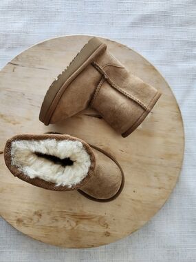 UGG Kids Chestnut Sheepskin Boots